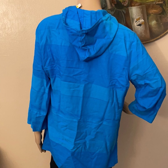 Blue Pullover Hoodie - Picture 5 of 7